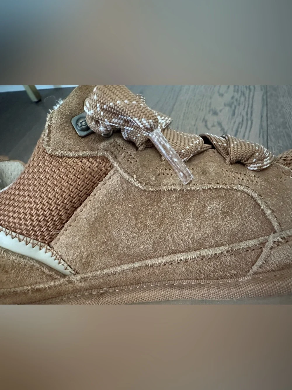UGG fuzzy boots size 6